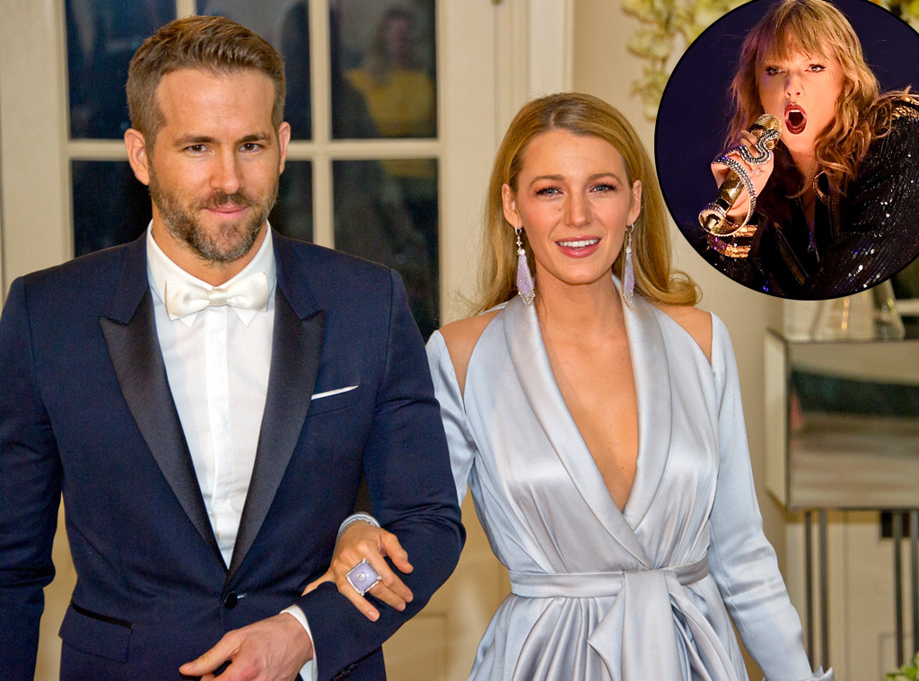 Blake Lively And Ryan Reynolds Cheer As Daughter James Is Heard At Taylor Swift Concert E Online